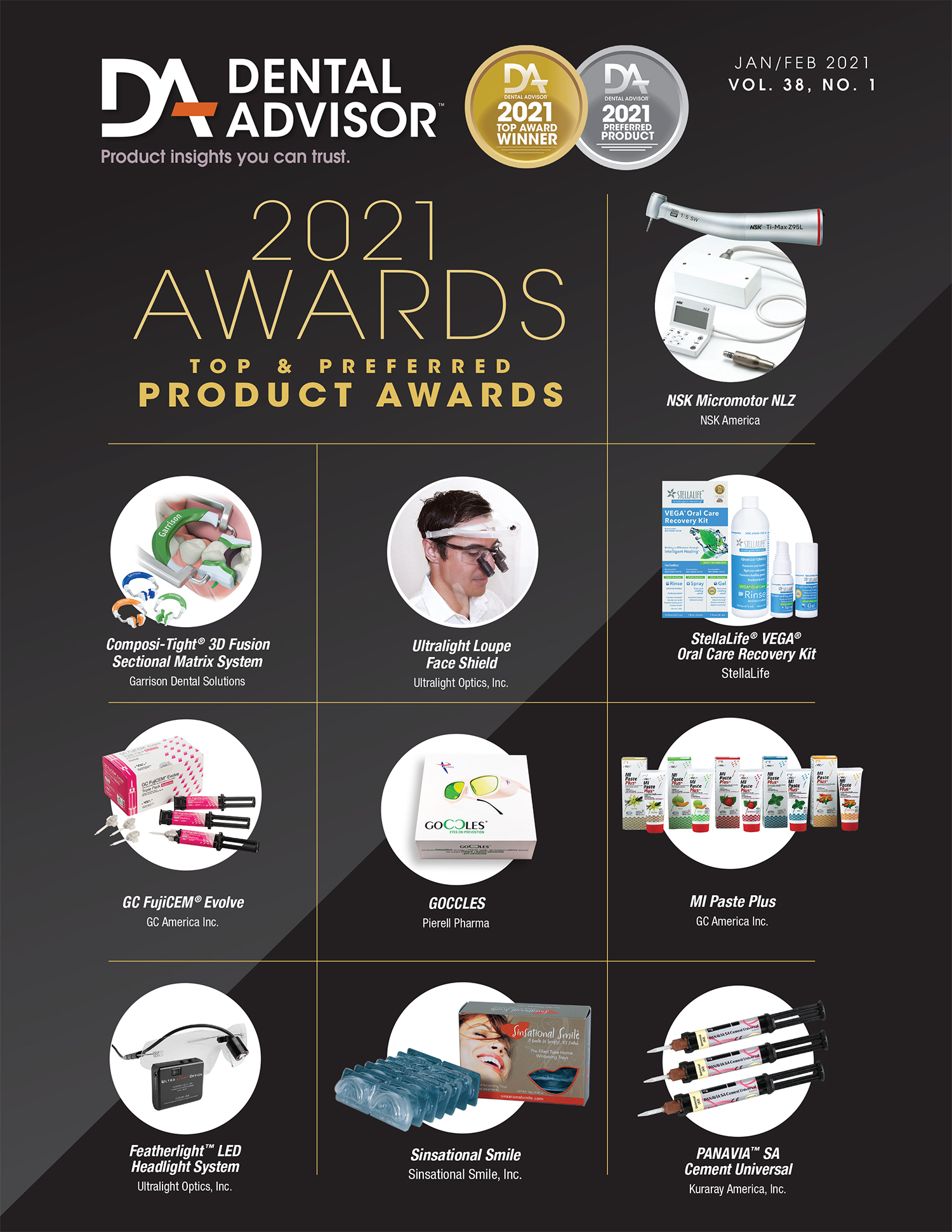 Vol 38-01 2021 Awards Issue