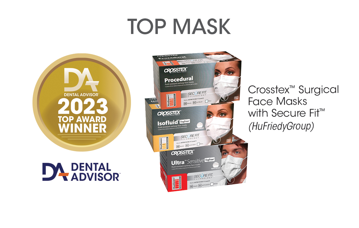 Crosstex Surgical Face Masks with SecureFit Technology